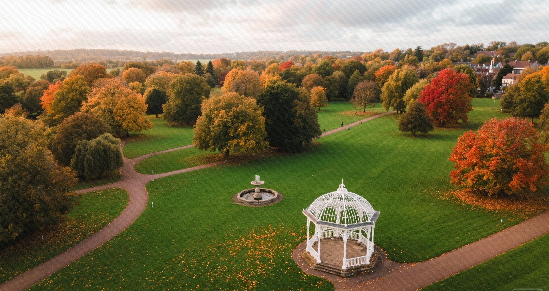 STEVENS PARK Aerial View